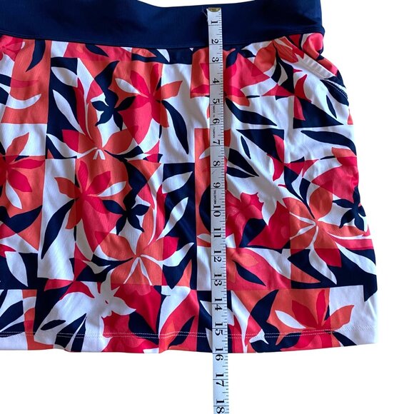 Callaway Womens True Sculpt Tropical Collage Printed Golf Skort XL Golf Athletic - Picture 12 of 12